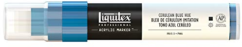 Liquitex Professional Paint Marker with 8-15 mm Wide Nib - Cerulean Blue Hue