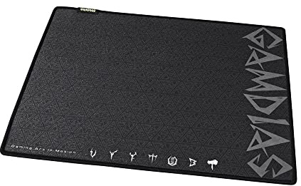 Gamdias GMM1500 Mouse Pad Black, Grey