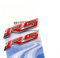 Yoaoo® 2 x OEM Chrom RS R S Embleme Aufkleber 3D Logo Allloy für Camaro Chevrolet GM Serie (rot)
