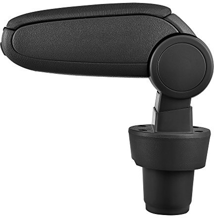 LP Trade Mittelarmlehne für Mii | Zubehör für Aufbewahrungskonsole und Armauflage mit Organizerfach | Ersatzteil für den Innenraum des Autos | Stoff schwarz