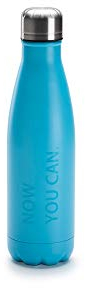 Volkswagen 10A069604 Trinkflasche ID.3 Edelstahl Flasche Thermobecher Thermosflasche, türkis