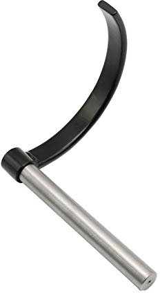 Carpentry Lathe Tool Rest for Wood Lathe Special-Shaped Lathe Tool Curved Tools (B)