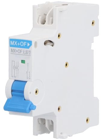 Agatige Interruttore Automatico Miniaturizzato, Interruttore automatico per protezione dalle perdite, Sezionatore 1P per Solare Fotovoltaico Montaggio Su Guida DIN Sezionatore (AC/DC110-400V)