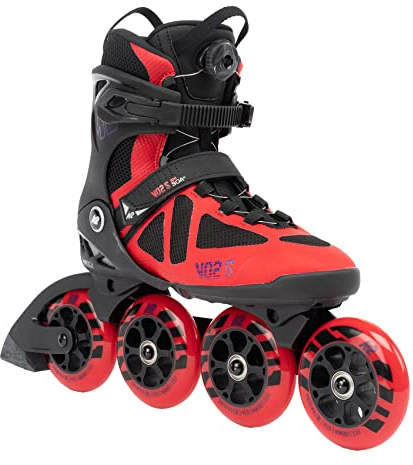 K2 Skates Unisex Inline Skates VO2 S 100 BOA, red, 30G0152.1.1.095
