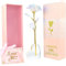 Muttertagsgeschenke für Mama 24K Gold Vergoldete Rose Geschenke für Frauen Ewige Rose Infinity Rosen Geburtstagsgeschenk für Frauen Geschenke für Mama Oma Mutter Mädchen Freundin Jahrestag Galaxy Rose
