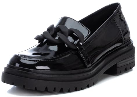 XTI, Mocasín Mujer, Negro (140379), 39 EU