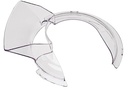 vhbw Spritzschutz kompatibel mit KitchenAid K5, K45, KP50, K45SS Küchenmaschine - Abdeckung mit Einfüllschütte, Kunststoff, Transparent