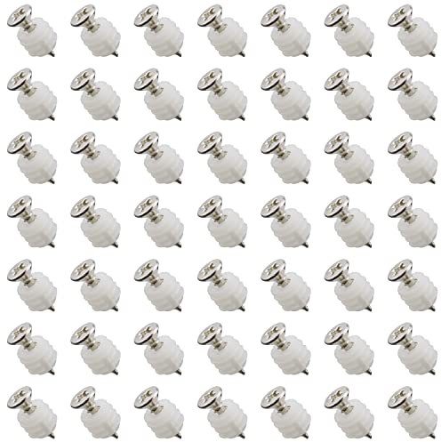 FMHXG Inserti per tasselli in plastica con cerniera M4x8mm Inserti per tasselli con apertura denti e viti autofilettanti M4x16