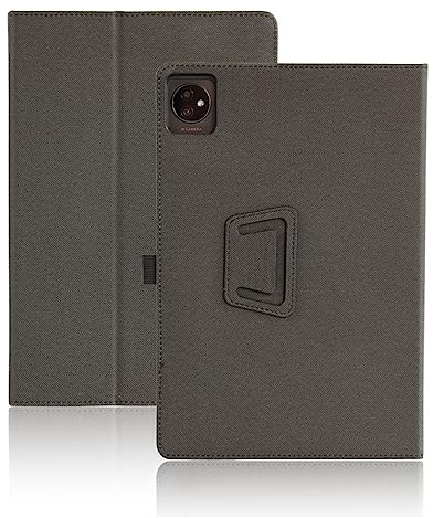 INSOLKIDON Compatible con Black-View OSCAL Pad 60/Pad 70 10.1 Inch Tablet Funda Protectora de Cuero Bumper Protección Carcasa con Soporte Función, Auto-Sueño/Activación Funda Plegable