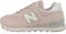 New Balance 574, Sneaker Donna, Rosa Pietra, 37.5 EU