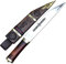 THE NEPAL 25 cm lange Klinge, handgeschmiedetes Seax-Messer – traditionelles Seax-Messer – Jagd- und Campingmesser – geschärft und sofort einsatzbereit