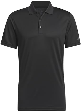 adidas Herren Core Performance Primegreen Polo Shirt, Black, XXL