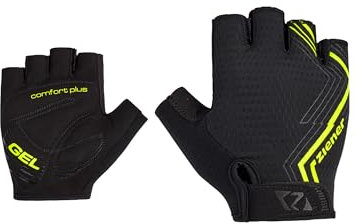 Ziener Herren CORBINIAN Fahrrad/Mountainbike/Radsport-Handschuhe | Kurzfinger - atmungsaktiv,dämpfend, Poison Yellow, 6,5