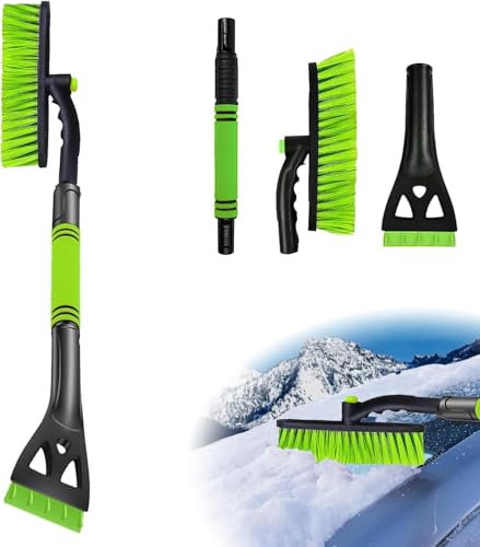 YUANXJUN Eiskratzer Auto für Skoda Yeti/Superb/Octavia/Octavia Wagon/Fabia, Auto Schneebürste ausziehbarer Schneekratzer und Bürste, Eiskratzer Schneebesen.