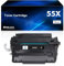 inkalfa Kompatibel für HP 55X 55A CE255X CE255A Toner Laserjet Enterprise P3015 P3015DN P3015D Pro 500 MFP M521DN M521DW M525 M525F M525DN M525C P3015X (Schwarz, 1er-Pack)