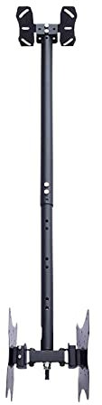 SaryEdge TV Bracket Ceiling TV Mount, Double Sided Ceiling TV Mount Bracket For 22-43 Inch TVs, Holds 2 Back To Back TVs, 200x200mm (3m
