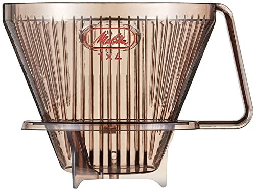 Melitta Coffee Filter, Disposable, Basket Shape, 1 Count, Braun, Compatible with Coffee Maker