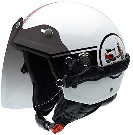 NZI Tonup Visor Graphics Motorradhelm, Mehrfarbig Xciting, 54