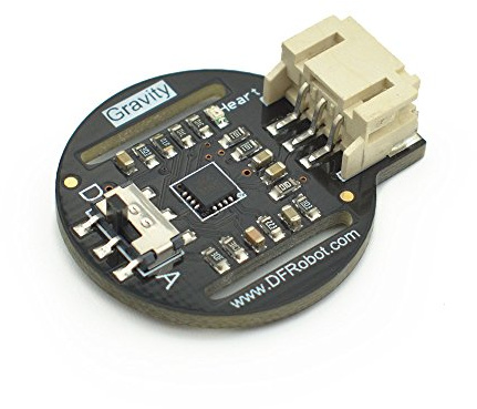 DFRobot SEN0203 Gravity: Heart Rate Monitor Sensor Compatible with Arduino