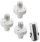 MASUNN Porte-Vis À 3 Voies E27 Télécommande sans Fil De Contrôle De L'Ampoule Douille AC110/AC180-240V-AC180-240V