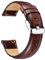 BINLUN Leder Uhrenarmband Schnellverschluss Lederarmband Ersatz Uhrenband für Herren und Damen mit Edelstahl Silber Schnalle in Schwarz Braun Rot 12mm 13mm 14mm 17mm 18mm 19mm 20mm 22mm