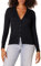 Amazon Essentials Cardigan léger à col en V (grande taille disponible) Femme, Noir, 4XL Grande Taille