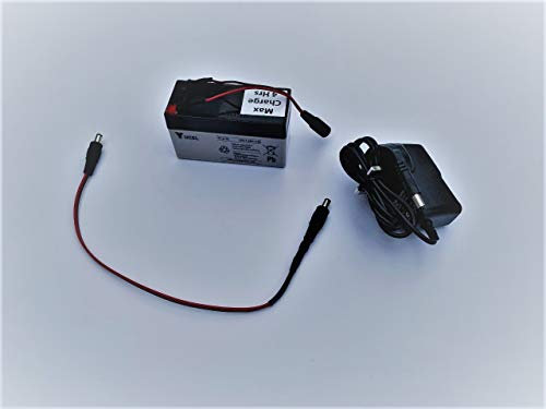 Toslon Fish Finder External Battery Kit to use with TF500 and TF640 - No need to use AA Batteries!