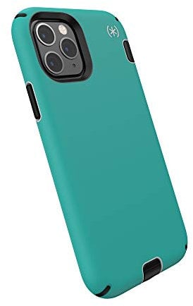 Speck Products Compatible Phone Case for Apple iPhone 11 Pro, Presidio Sport Case, Jet Ski Teal/Dolphin Grey/Black