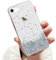 LCHULLE Glitzer Hülle Kompatibel mit iPhone SE 2022 Handyhülle,iPhone 7/8/SE 2020(4.7 Zoll) Hülle Mädchen Schuzhülle Glitzer klar Handyhülle Silikon Case für iPhone 7/8/SE2020/SE2022 Transparent