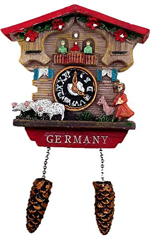 Kuckucksuhr Stil Deutschland Kühlschrank Magnet Reise Souvenir Geschenk Kollektion Home Küche Dekoration Magnetaufkleber Deutschland Kühlschrank Magnet