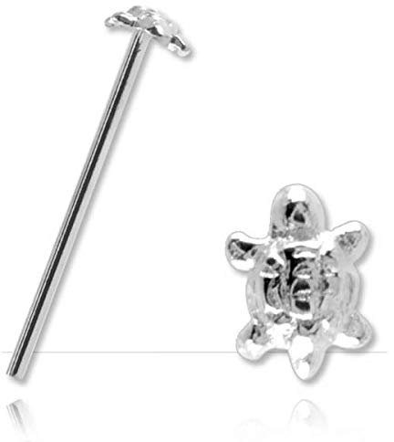 Inoki - Clou de nez argent Tortue
