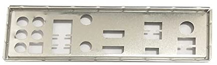 HYY I/O Shield Motherboard-Rückplatte, Ersatz für ASUS TUF Gaming X570-PLUS (WI-FI)