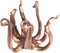 Octopus Kaffeebecherhalter, Getränkehalter Anhänger, Vintage-Stil Harz Oktopus Tischdekoration Statue Ornament, Teetassenhalter für Zuhause Küche Esstisch (A)