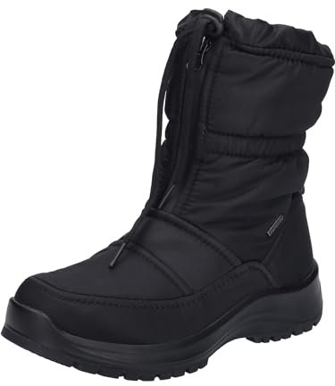 Josef Seibel Damen Winterstiefel Colorado 58,Weite G (Normal),Wechselfußbett,wasserdicht,reißverschluss,Boots,schwarz,39 EU