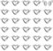MOAMUN 30 PCS Heart Shaped Bracelet Clasps for Jewelry Making Supplies, Strong Magnetic Necklace Clasps, Durable Bracelet Fasteners for DIY Bracelet Necklace Anklet Jewelry Making(Silver)