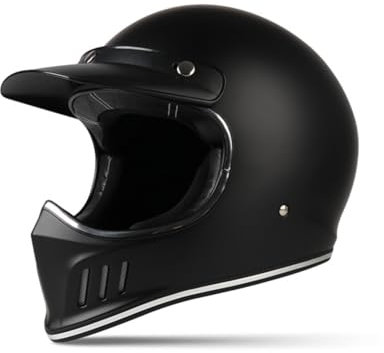 Motocross Helme Mountain Bike Full Face Helme für Capacete Motorrad Krempe leicht und bequem Mann Erwachsene ABS ganzjährig abnehmbares Futter DOT Approved Sicherheit