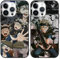 Yomyejisoo 2 Stück Handyhülle für Samsung Galaxy S24 Ultra 5G Hülle 6.2 Zoll, Anime Black Rover Asta Manga Anime Ästhetik mit Motiv Designs Case Schutzhülle Stoßfest TPU Weich Ultra Dünn Cover