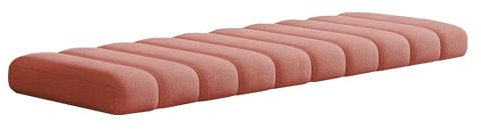 DUOLEH Sitzpolster für Innenmöbel Erkerfensterkissen Sitzmatte,150x40x4.5cm | mit rutschfester Unterseite, Sofa-Renovierungskissen mit Reißverschluss, waschbares Schaukelkissen, Schuhbank, Esszimmerstuhl