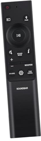 GHUST AH81-15047A Replacement Remote Control for Samsung Sound bar Speaker HW-C400 HW-B550F HW-B550/ZA HW-B400F HW-C450 HW-B550D HW-B630 HW-B650 HW-S60T HW-Q600C HW-Q600F HW-S700F HW-B750D/ZA HW-B750F