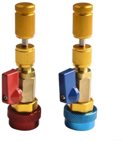Kit completo de herramientas de servicio de aire acondicionado de alto rendimiento para quitar e instalar núcleos de válvulas de vehículos