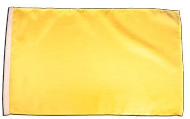 Digni® Drapeau Unicolore Jaune 30 x 45 cm