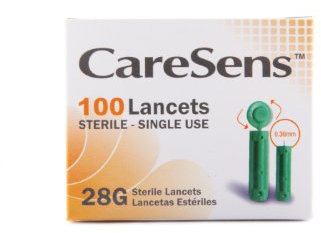 CareSens 28G 100 Lancets