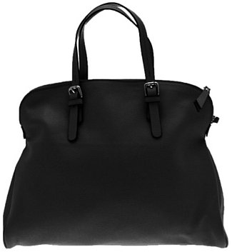 Rue Princesse Lederhandtasche Crete schwarz