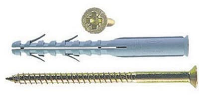Fischer Dübel mit Kreuzschraube S H-RS Z S10 H 100