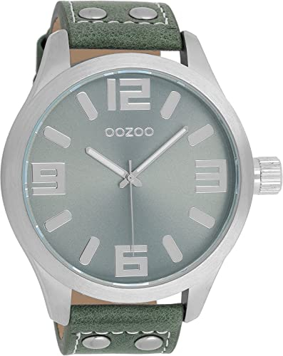 Oozoo Heren Horloge-C1011 groen (51mm)
