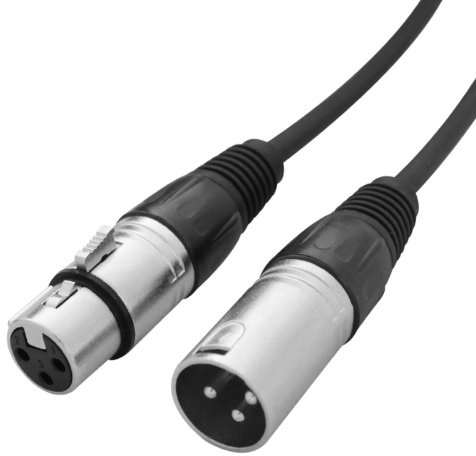 W Audio 5m XLR Male - XLR Female Microphone Cable