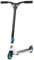 STAR SCOOTER Original Performance Freestyle Jump Pro Sport Alu Kickscooter Stuntscooter mit HIC Kompression in sehr stabiler Leichtbauweise für Kinder ab ca. 7 - 8 Jahre | 110mm Semi Professional Edition | Weiß (matt) & Blau