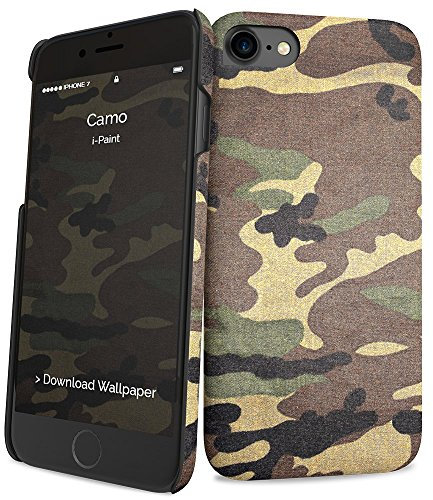 i-Paint Protective Hard Phone Case for iPhone 7/8 - Camouflage