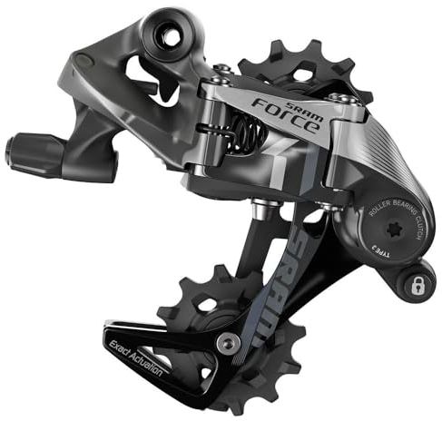 Sram Unisex – Erwachsene Rival1 3.0 Schaltwerk, schwarz, 1size