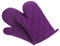 Steellwingsf Ofenhandschuh aus Baumwolle, hitzebeständig, Schutz für Küche, Kochen, Topflappen, Handschuh (lila)